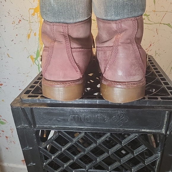 Timberland Boots  Red  Men Size 8.5 - Picture 9 of 16